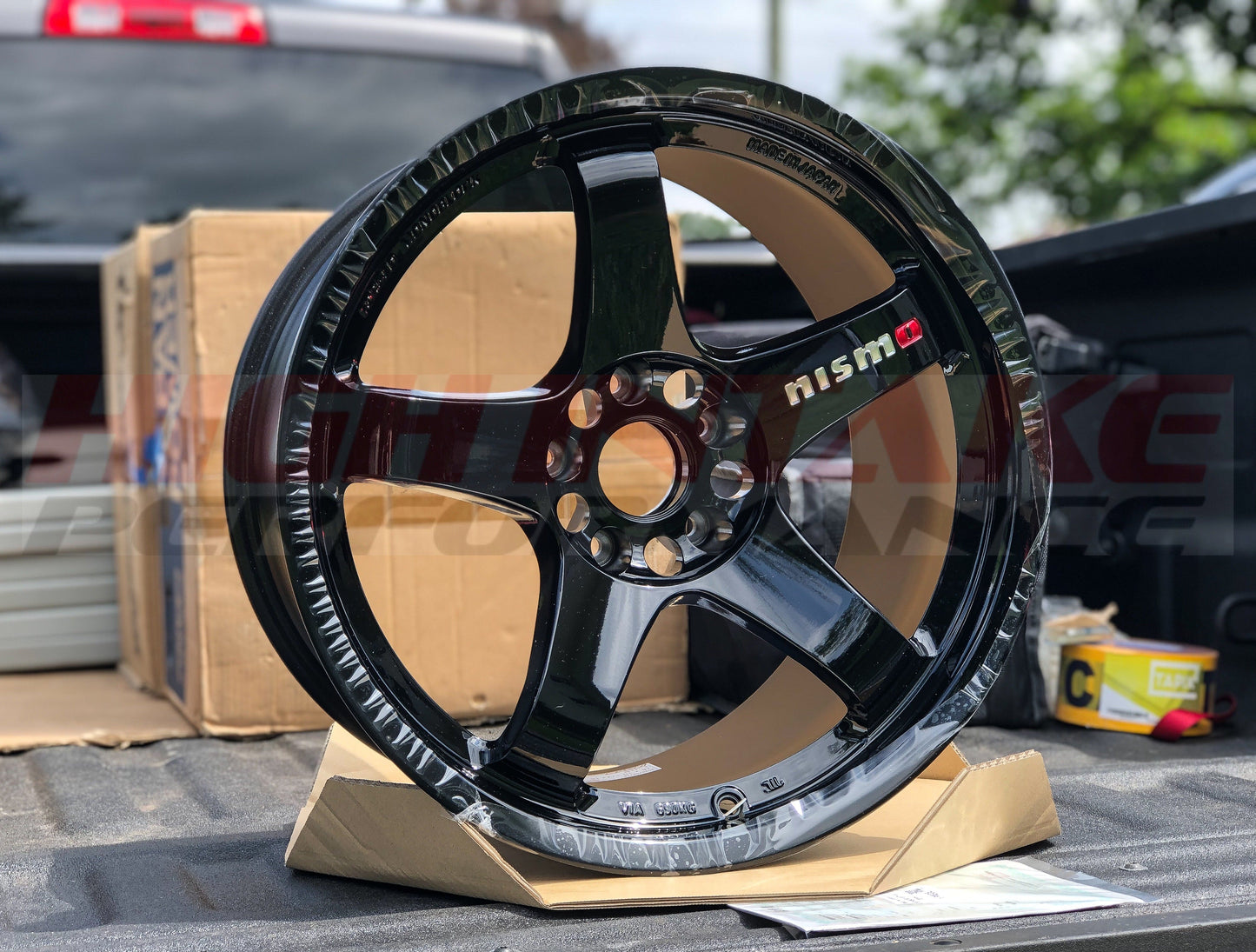 Nismo LMGT4 Omori Factory Spec Wheel - Gloss Black - 18x10.5 +15 5x114.3 SET Pre Order