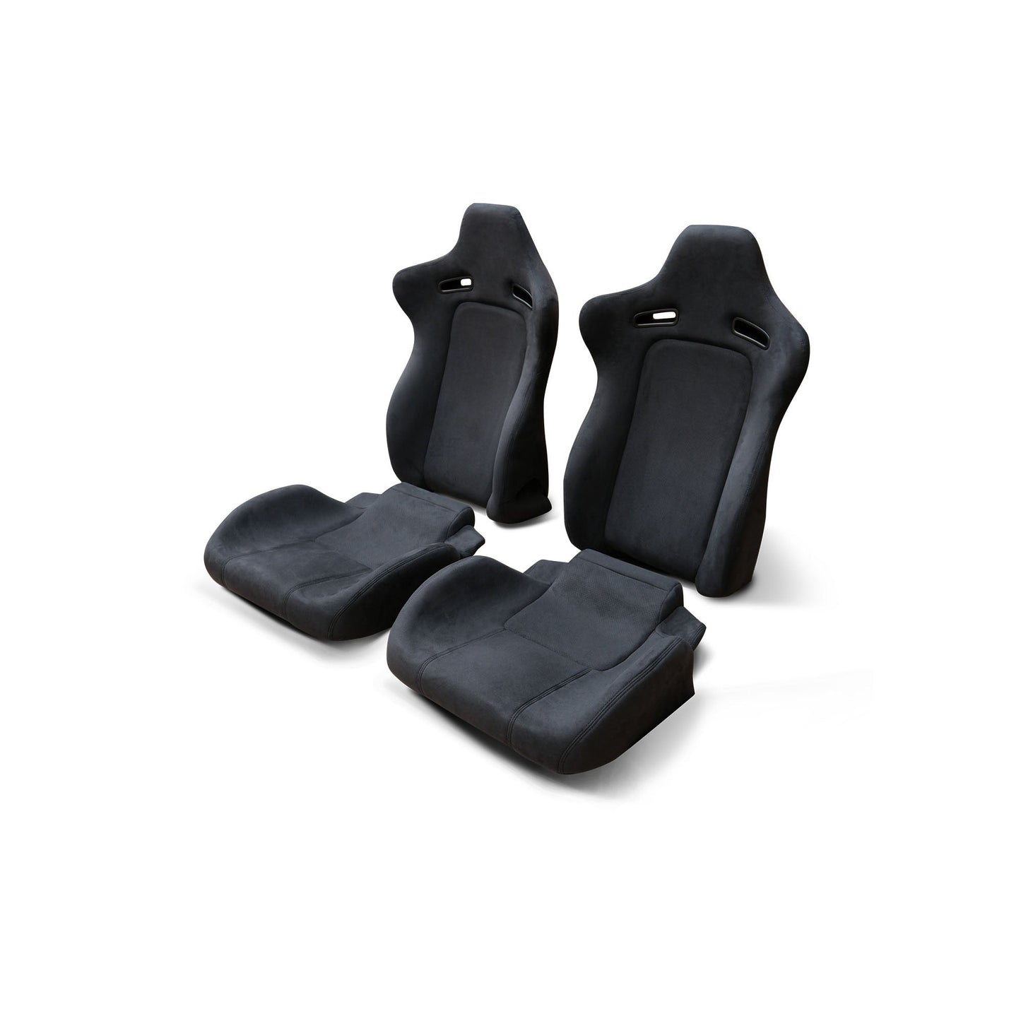 MUSE JAPAN BNR34 STYLE HYPER SUEDE II OR ALCANTARA FRONT SEATS RESTORATION CONVERSION KIT for BNR32 / BCNR33 GTR / R34 Conversion ** PRE ORDER **