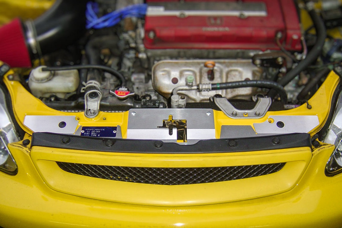 Carbing Okuyama Radiator Cooling Plate / Aluminum / Honda Civic Type R EK4 / EK9