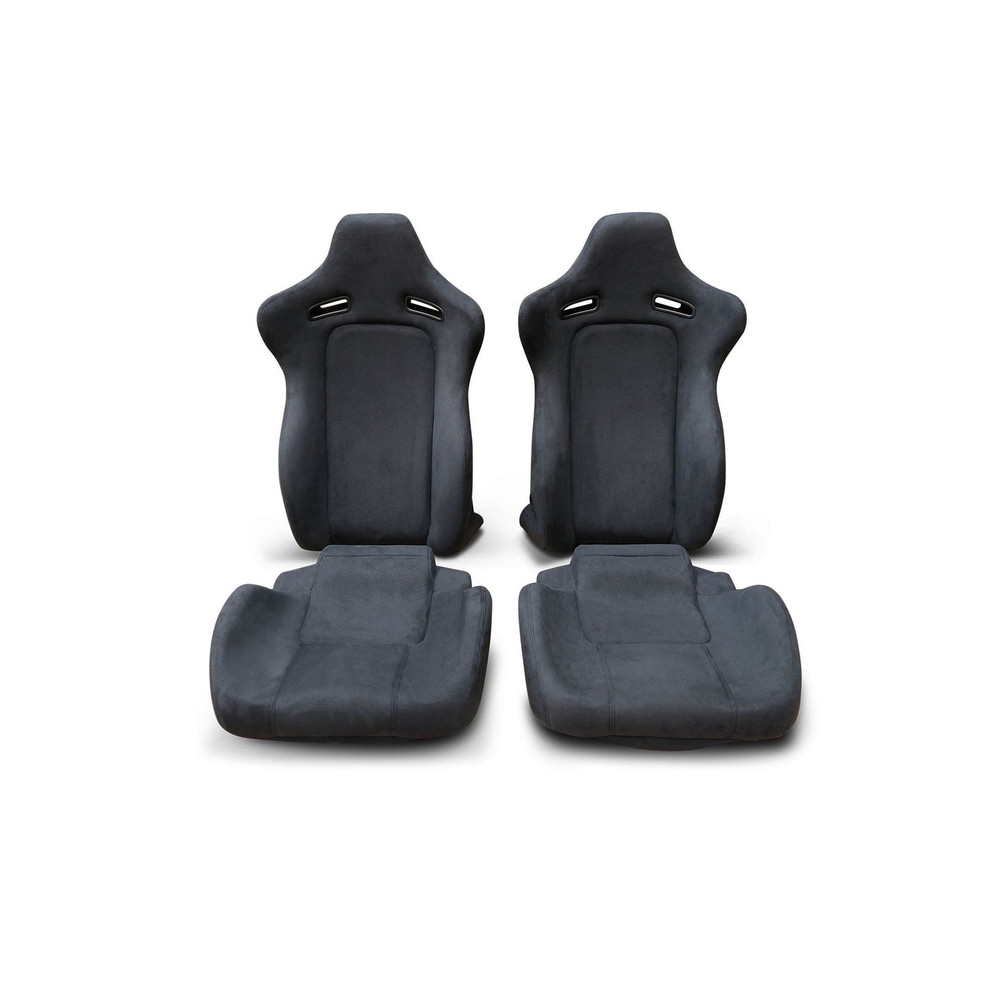 MUSE JAPAN BNR34 STYLE HYPER SUEDE II OR ALCANTARA FRONT SEATS RESTORATION CONVERSION KIT for BNR32 / BCNR33 GTR / R34 Conversion ** PRE ORDER **