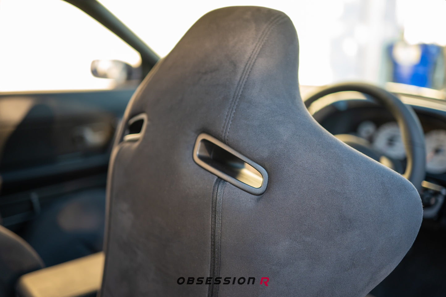 MUSE JAPAN BNR34 STYLE HYPER SUEDE II OR ALCANTARA FRONT SEATS RESTORATION CONVERSION KIT for BNR32 / BCNR33 GTR / R34 Conversion ** PRE ORDER **