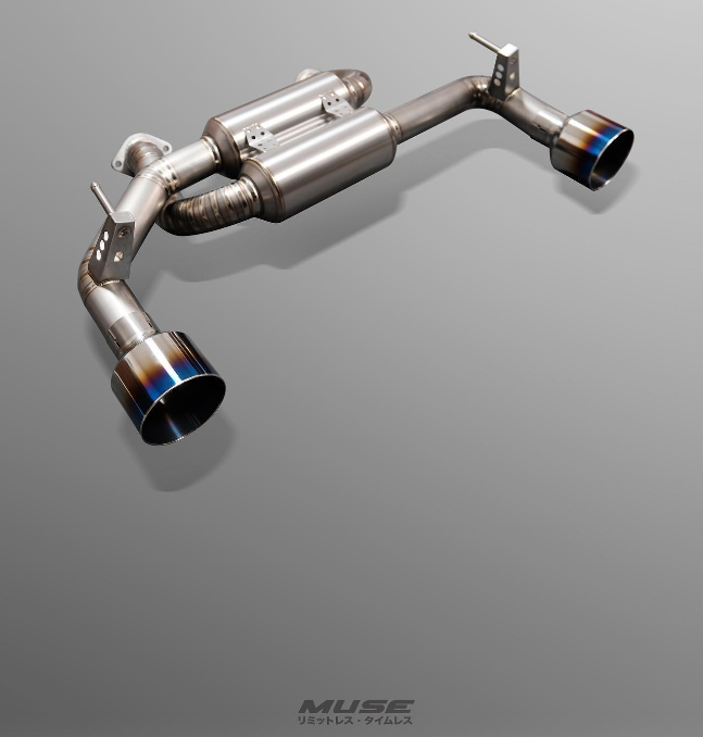 MUSE JAPAN Nissan 400Z R400 TITANIUM CATBACK SYSTEM **PRE ORDER ONLY**