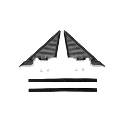 MUSE JAPAN SKYLINE R34 / BNR34 GTR DRY CARBON INNER SIDE MIRROR COVER PANELS **Pre order only**