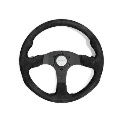 MUSE JAPAN BUCK LEATHER 350MM STEERING WHEEL BNR32 / BCNR33 / BNR34 / FD3S / FK8 PRE ORDER