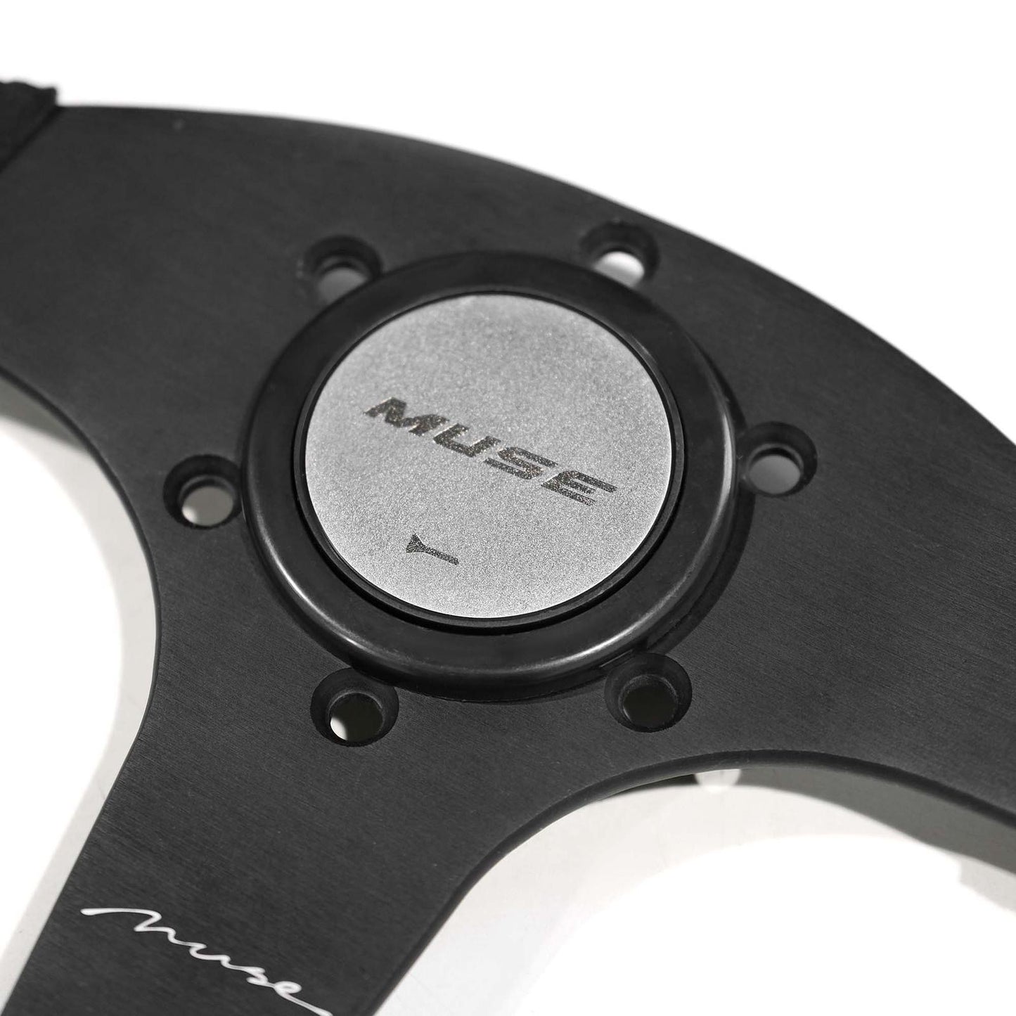 MUSE JAPAN BUCK LEATHER 350MM STEERING WHEEL BNR32 / BCNR33 / BNR34 / FD3S / FK8 PRE ORDER