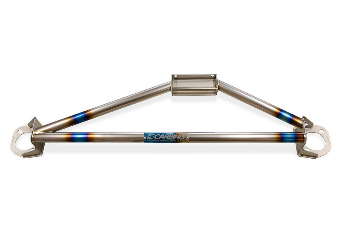 Carbing Okuyama Strut Tower Bar / Titanium / Front / Type II Honda Civic Type R EK4 / EK9