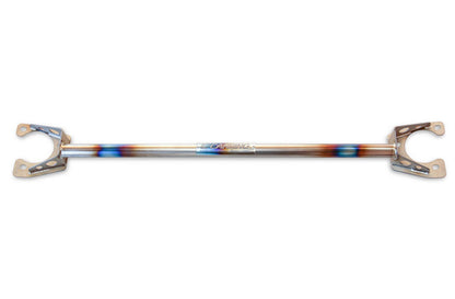 Carbing Okuyama FD3S Strut Tower Bar / Titanium / Rear Mazda RX7 FD3S