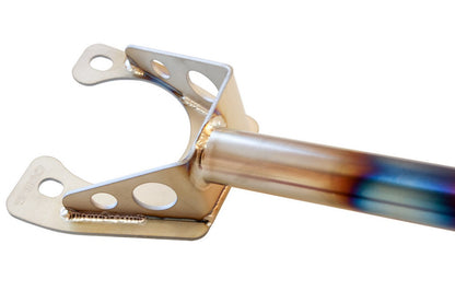 Carbing Okuyama FD3S Strut Tower Bar / Titanium / Rear Mazda RX7 FD3S