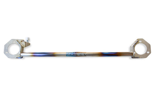 Carbing Okuyama FD3S Strut Tower Bar / Titanium / Front / Type I MCS Mazda RX7 FD3S