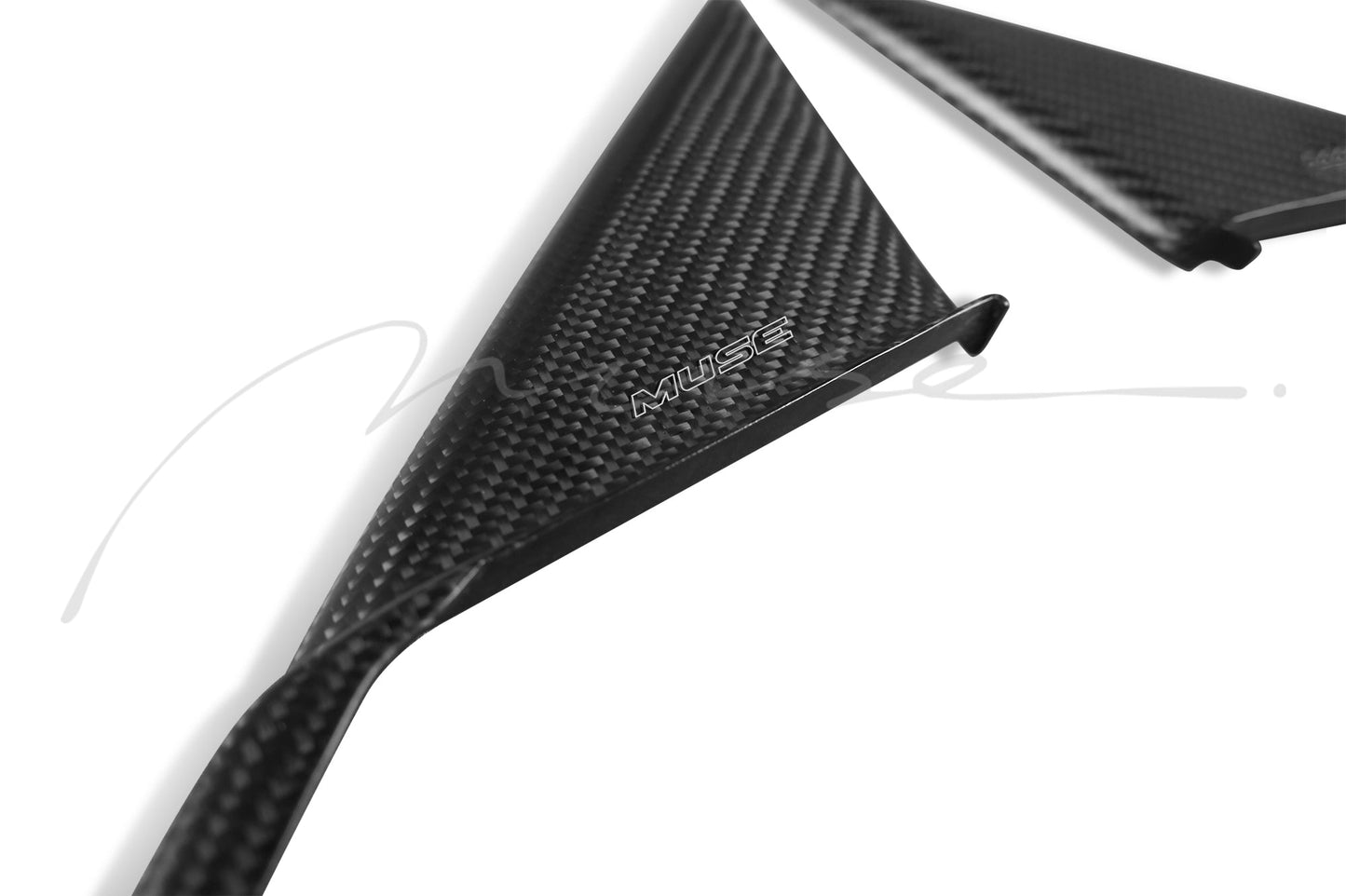 MUSE JAPAN NISSAN SKYLINE R32 / BNR32 GTR DRY CARBON INNER SIDE MIRROR COVER PANELS