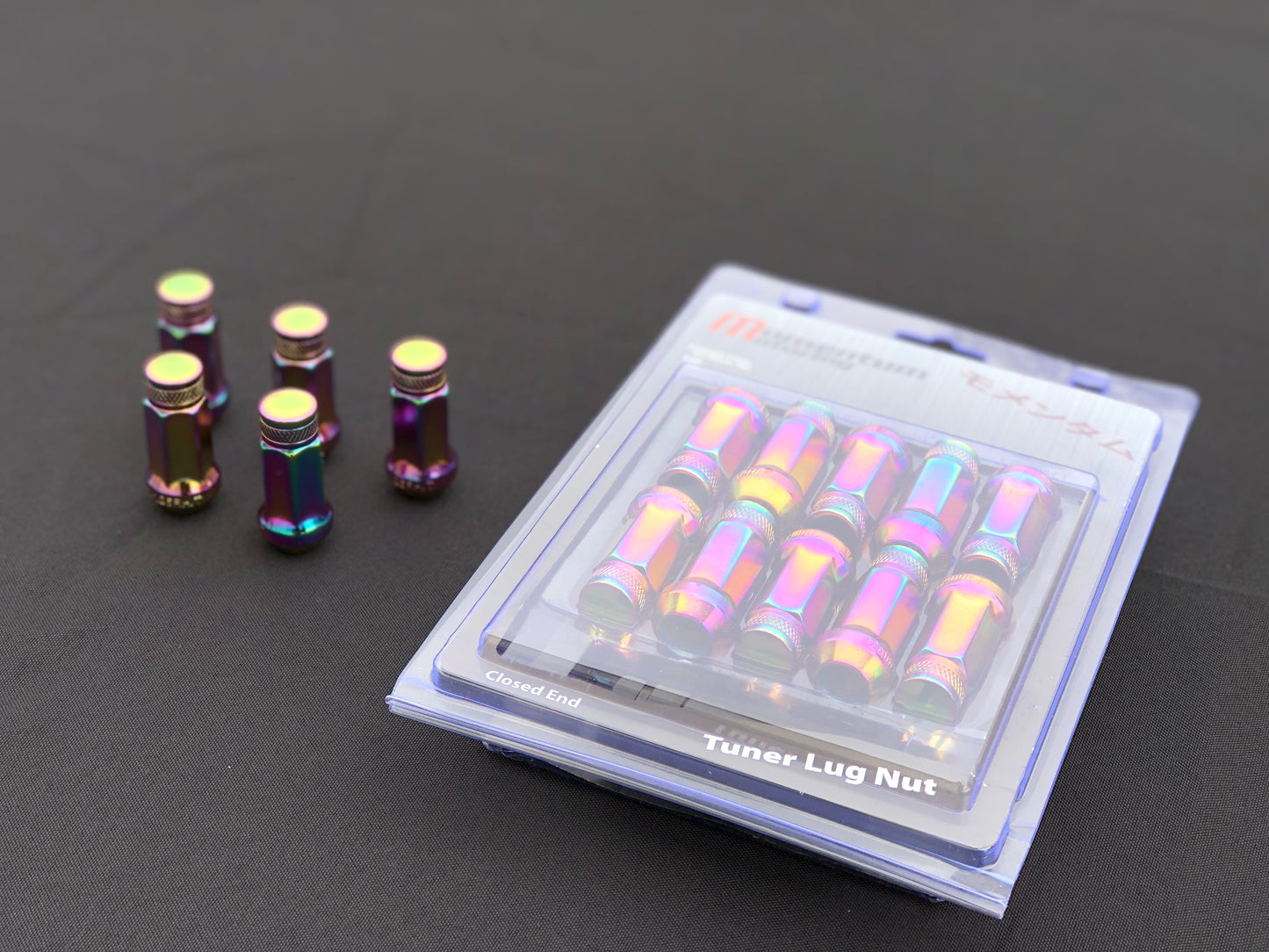 MOMENTUM MOTORING 48MM 12x1.25 CLOSED COSMIC CHROME