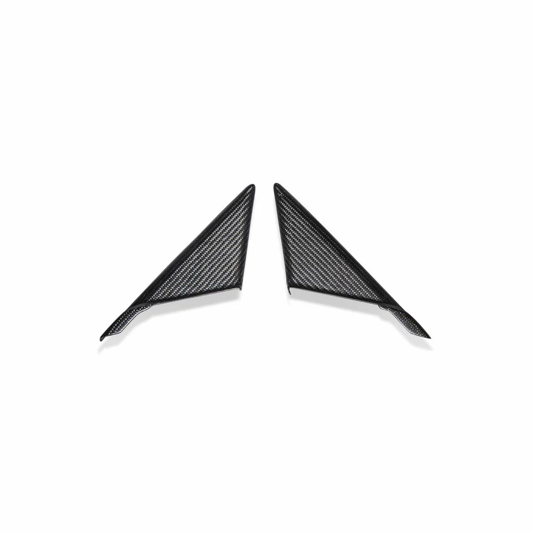 MUSE JAPAN SKYLINE R34 / BNR34 GTR DRY CARBON INNER SIDE MIRROR COVER PANELS **Pre order only**