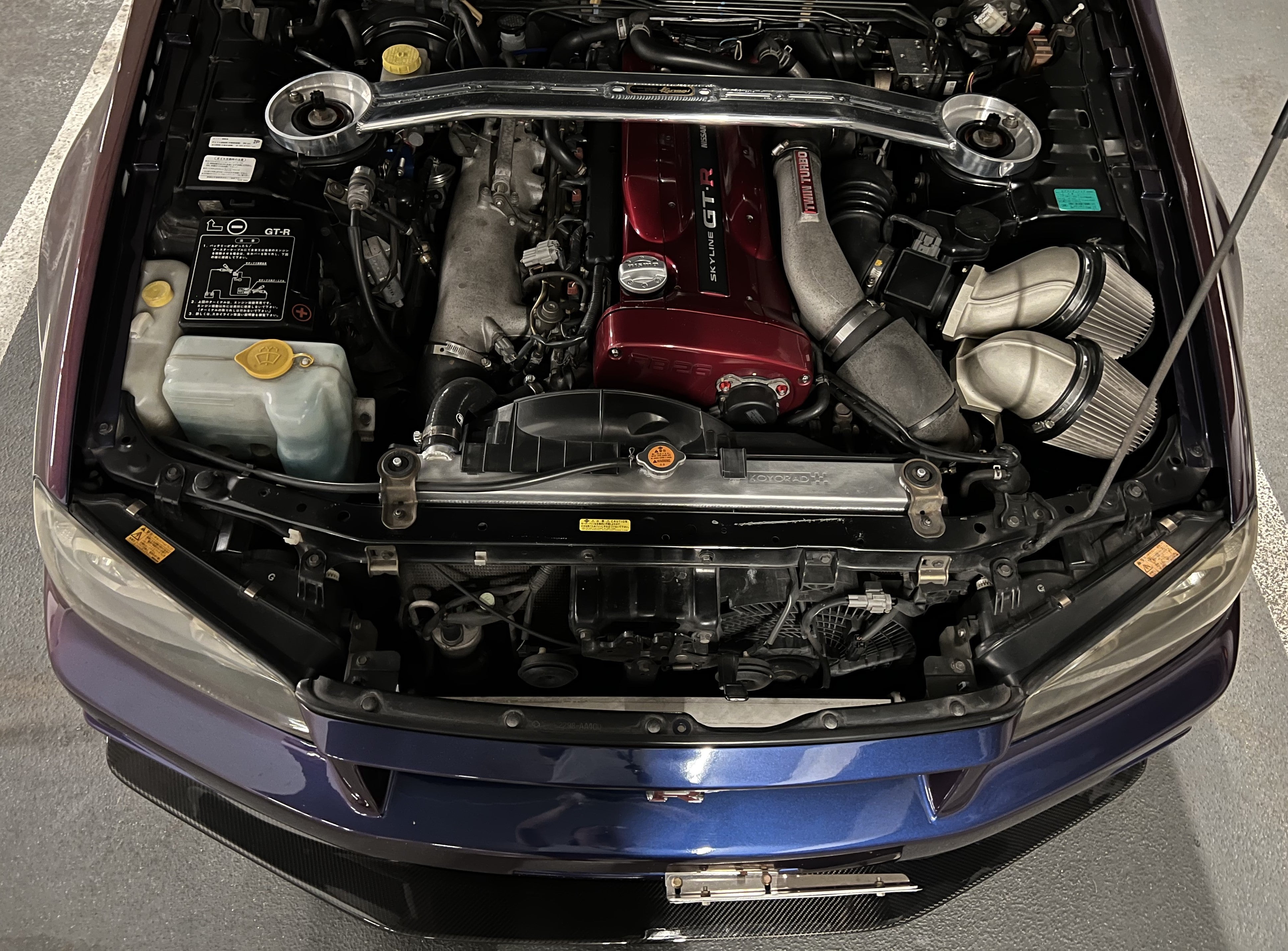 KOYO RACING Nissan Skyline R34 GTR BNR34 RADIATOR (1999 to August 2000 ...
