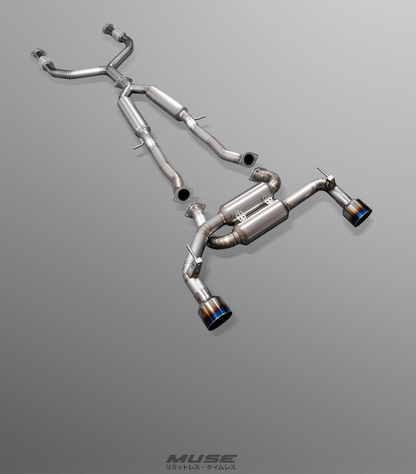 MUSE JAPAN Nissan 400Z R400 TITANIUM CATBACK SYSTEM **PRE ORDER ONLY**