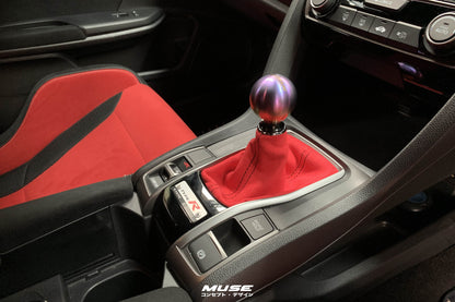MUSE JAPAN HONDA FK8 CIVIC TYPE R ALCANTARA SHIFT BOOT  **PRE ORDER**