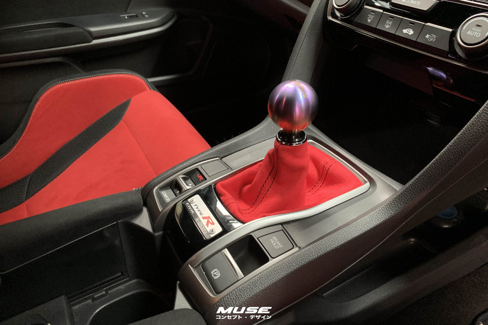 MUSE JAPAN HONDA FK8 CIVIC TYPE R ALCANTARA SHIFT BOOT **PRE ORDER ...