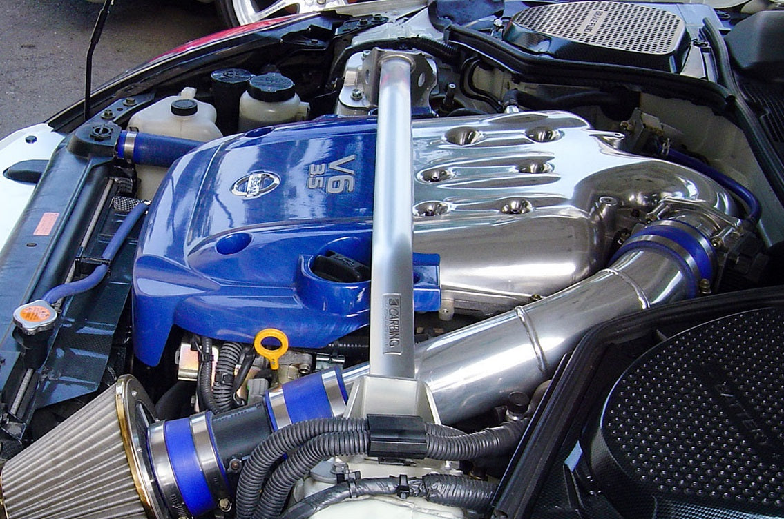 Carbing Okuyama Strut Tower Bar / Aluminum / Front / Type I Nissan Z Z33