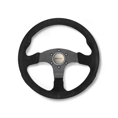 MUSE JAPAN BUCK LEATHER STEERING WHEEL BNR32 / BCNR33 / BNR34 / FD3S / FK8 PRE ORDER